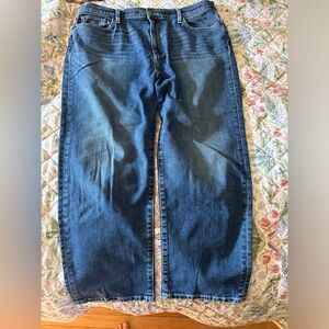 Hudson midrise crop jeans